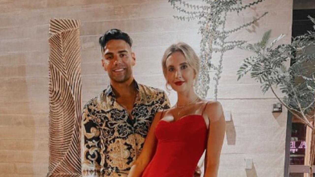 Falcao y Lorelei Tarón