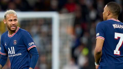 Neymar y Mbappé, jugadores del Real Madrid