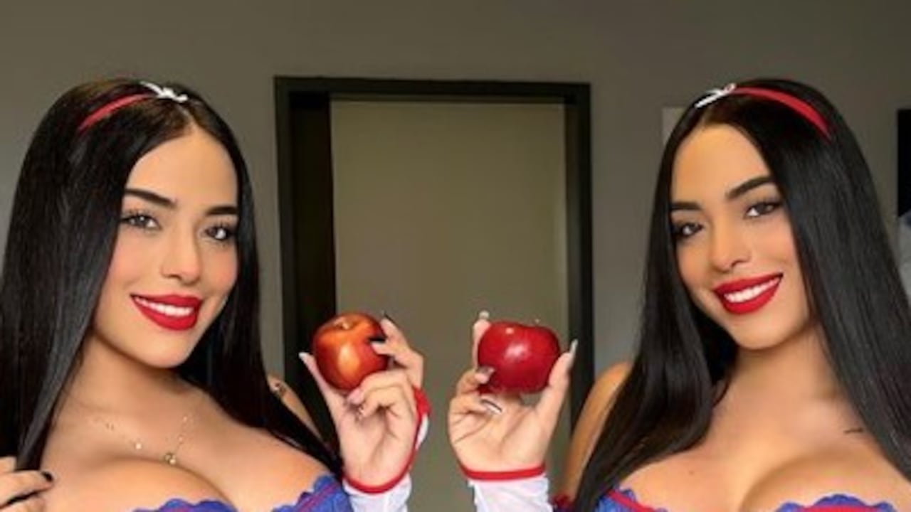 Gemelas Abello disfraz