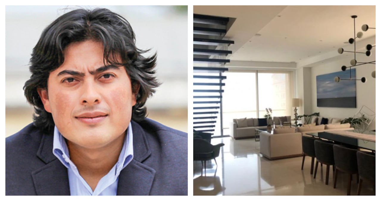 Nicolás Petro y apartamento