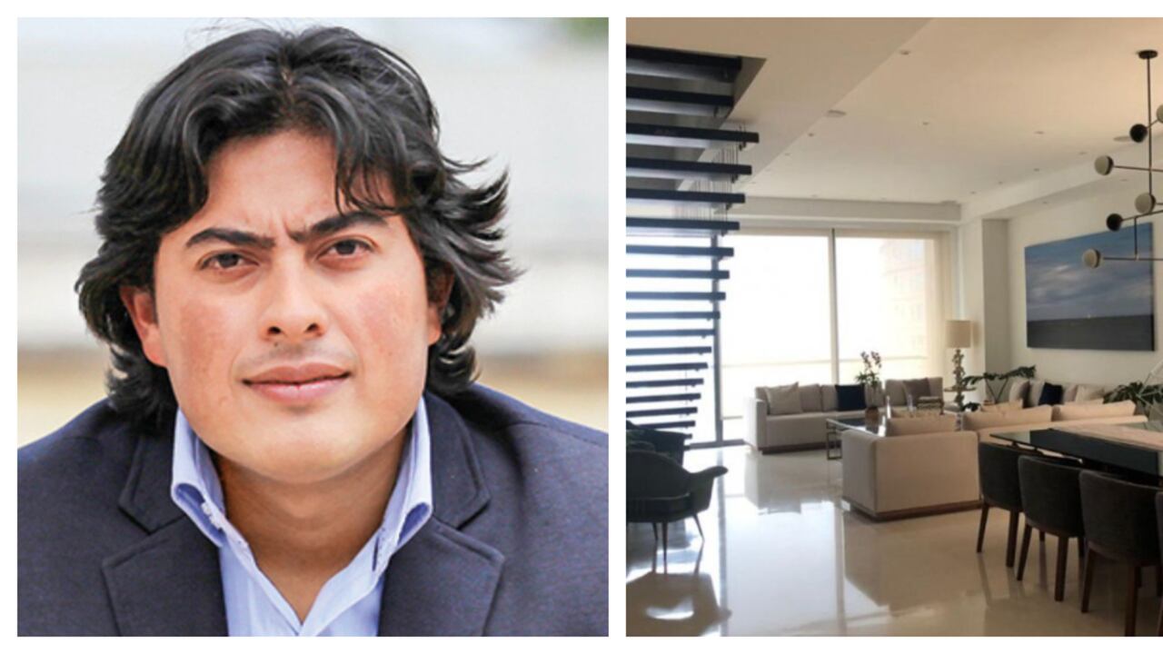 Nicolás Petro y apartamento