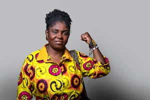 Francia Márquez. 
Bogotá Enero 25 de 2022.
Foto: Juan Carlos Sierra-Revista Semana.