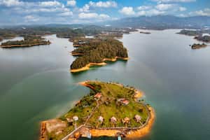 Guatapé is a town and municipality in the Department of Antioquia, Colombia