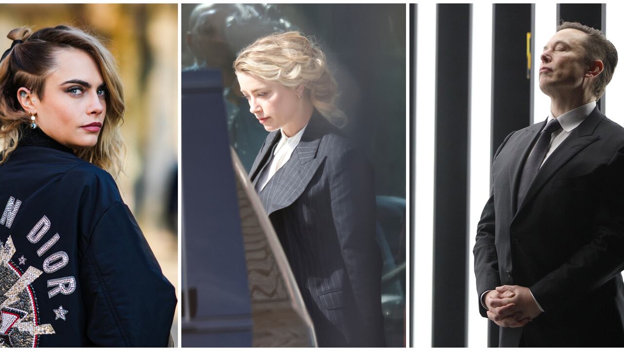 Getty Images, Cara, Amber y Musk