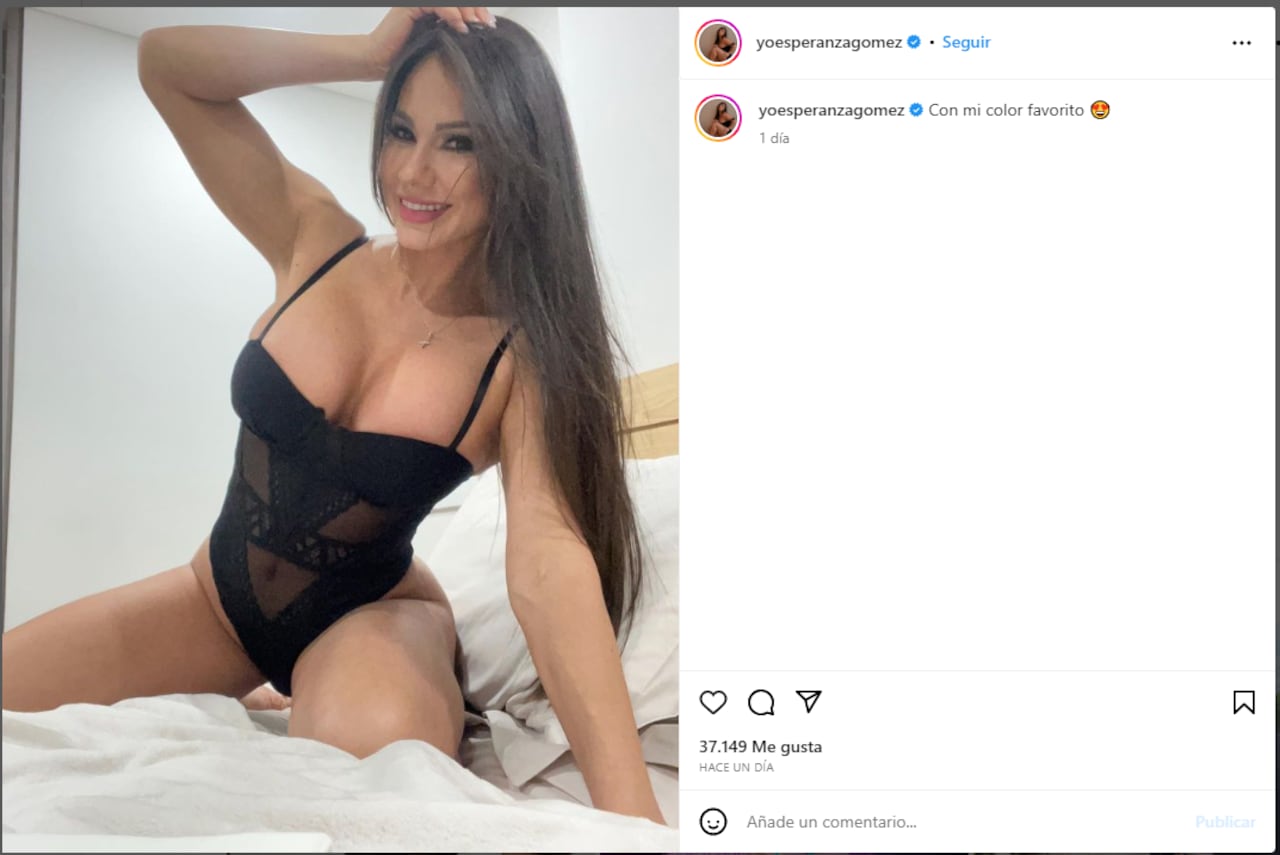 Foto: Instagram @yoesperanzagomez