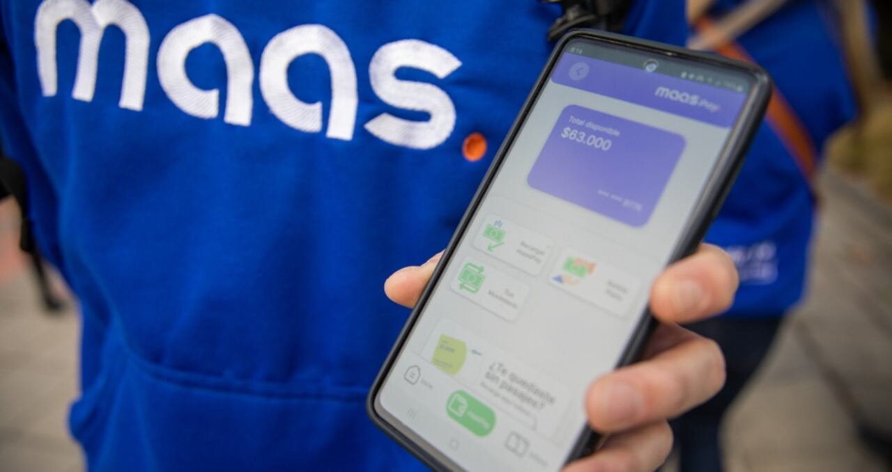 Recarga de tarjeta TuLlave a través de la aplicación maas