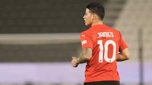 James Rodríguez, jugador del Al Rayyan