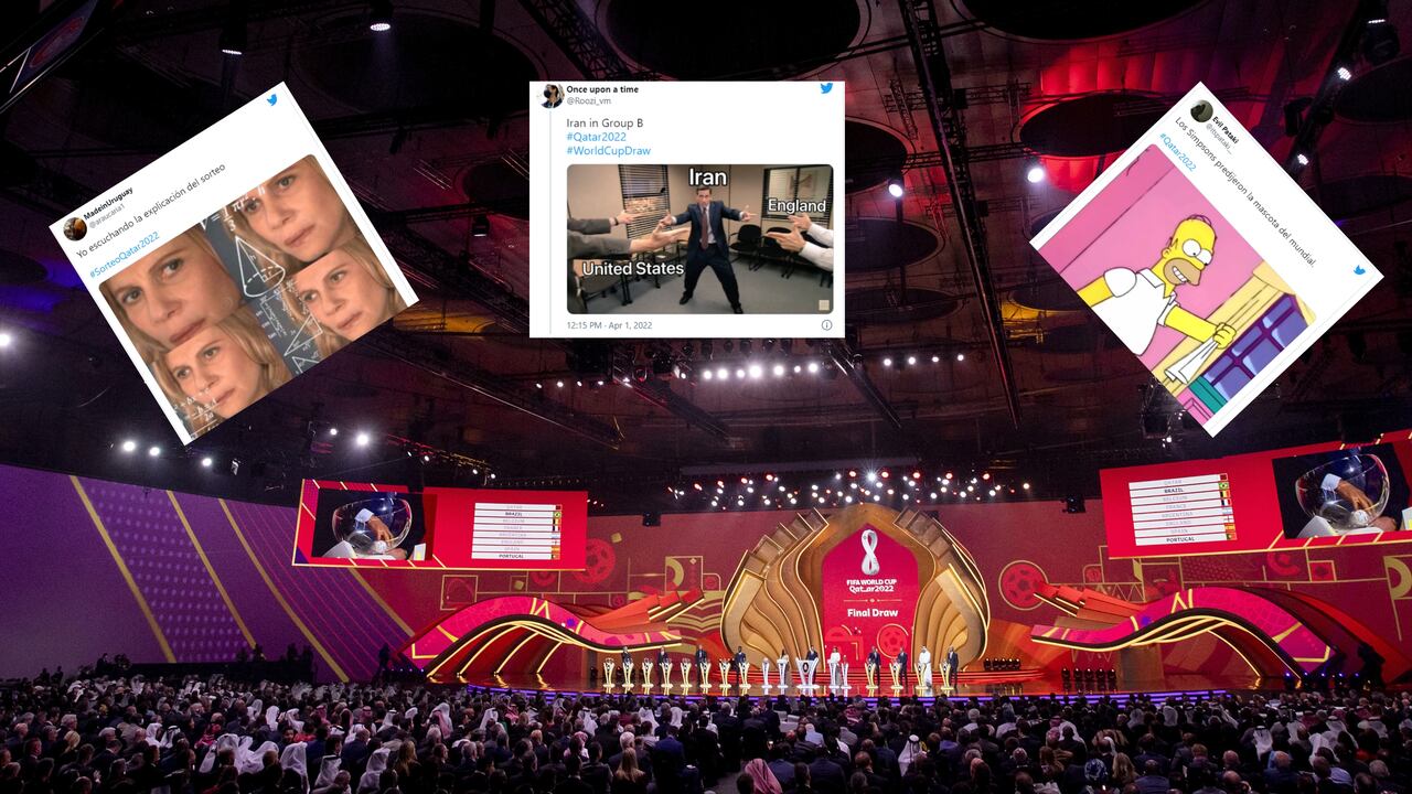 Memes del sorteo del Mundial de Qatar 2022