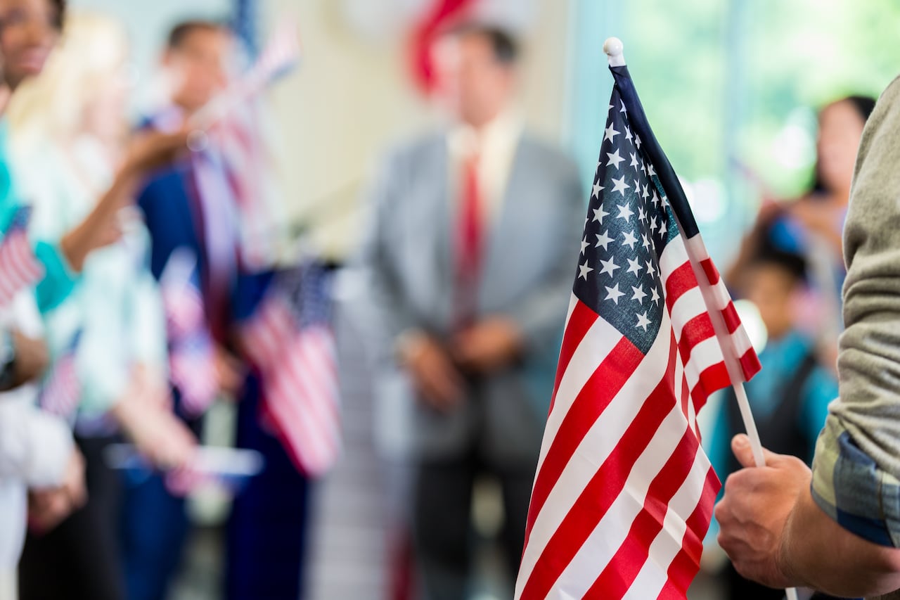 Bandera Estados Unidos / Visa