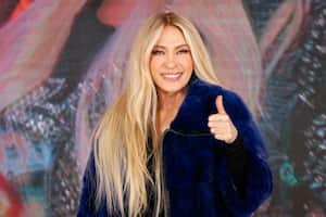 La cantante mexicana Yuri posa para una fotografía durante una conferencia de prensa para presentar su 'Euphoria Tour 2022', en la Arena Ciudad de México, el 19 de octubre de 2022 en Ciudad de México, México.