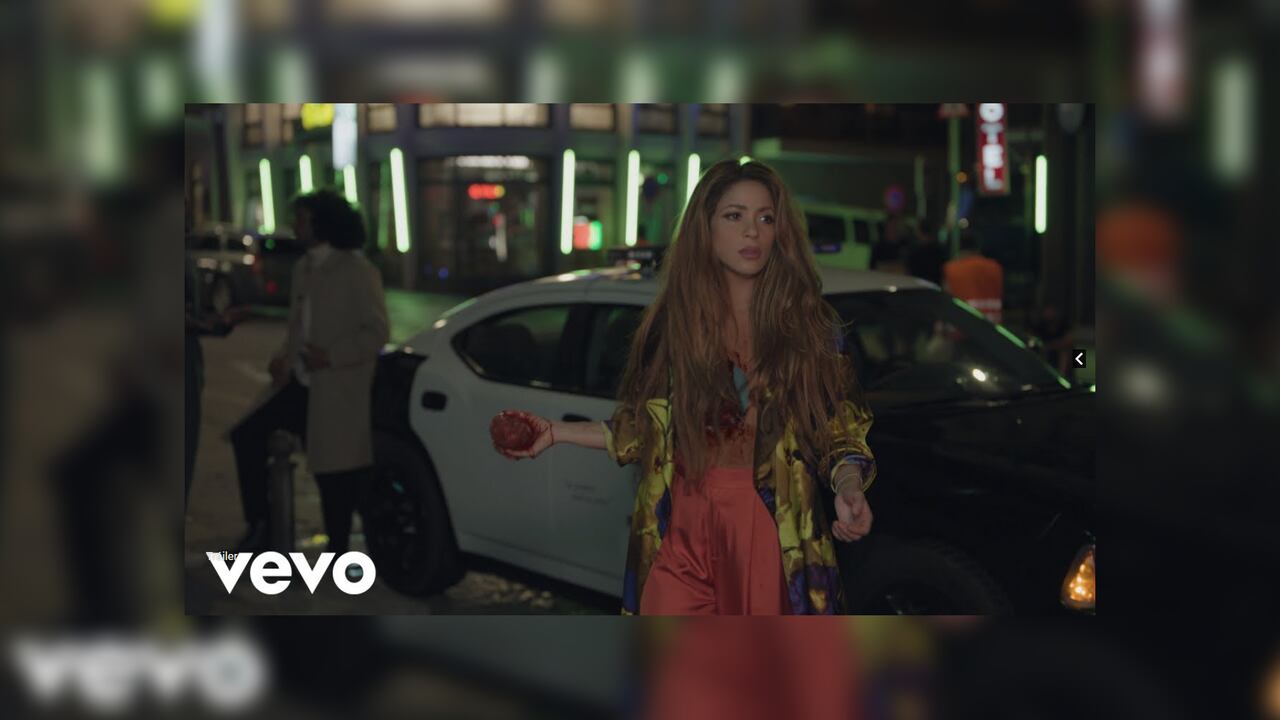 Shakira estrena el video de su nueva canción. Foto: YouTube Shakira.