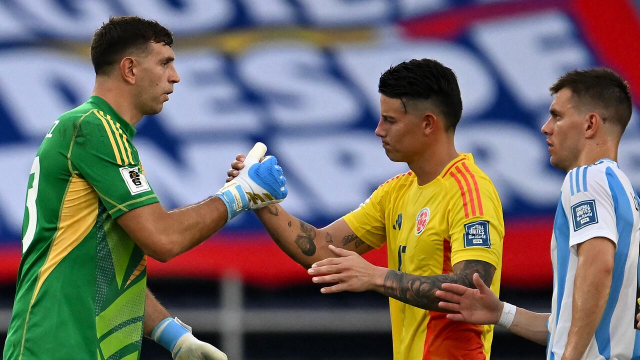 Emiliano 'Dibu' Martínez, arquero de Argentina