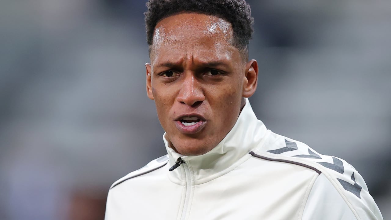 Yerry Mina, jugador del Everton.