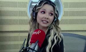 Melissa Martínez, periodista colombiana, en el programa del Vbar, de Caracol Radio, este 27 de noviembre de 2023