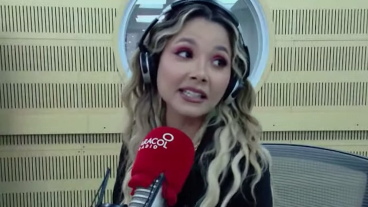 Melissa Martínez, periodista colombiana, en el programa del Vbar, de Caracol Radio, este 27 de noviembre de 2023