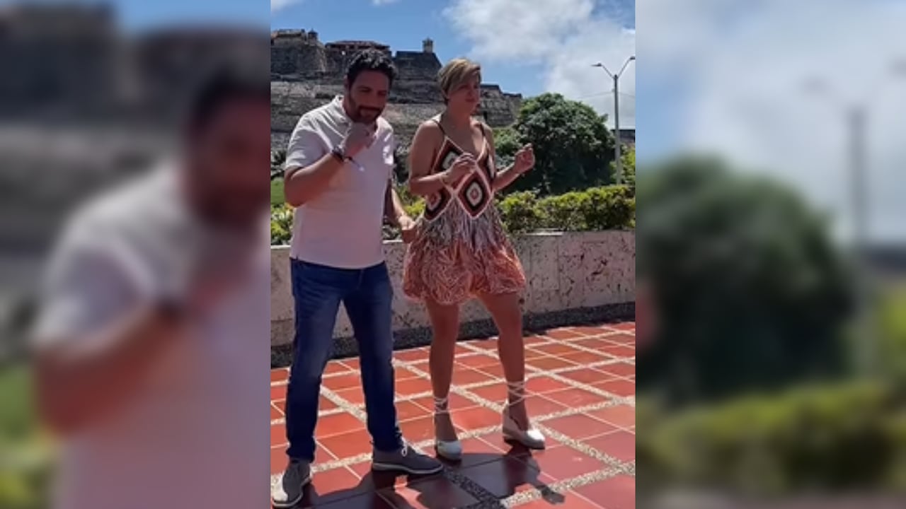 Agmeth Escaf y Veronica Alcocer