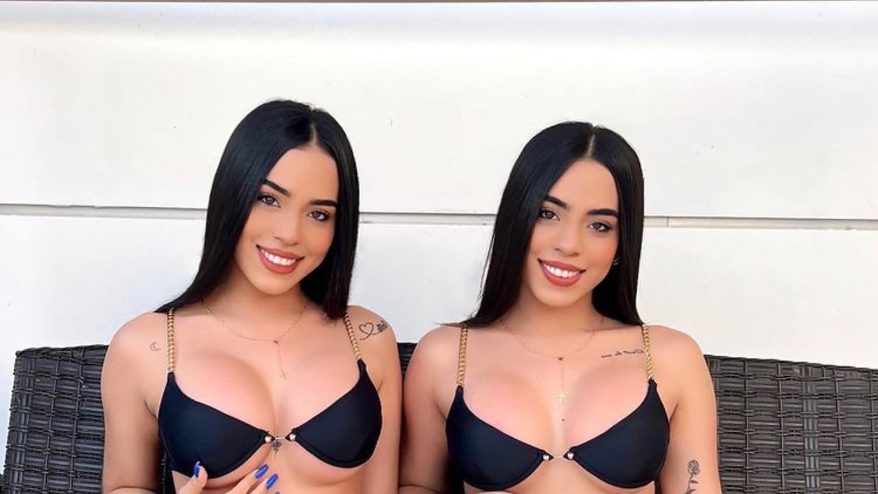 Sin ropa interior, las gemelas Abello mostraron mucha piel y sus seguidores explotaron