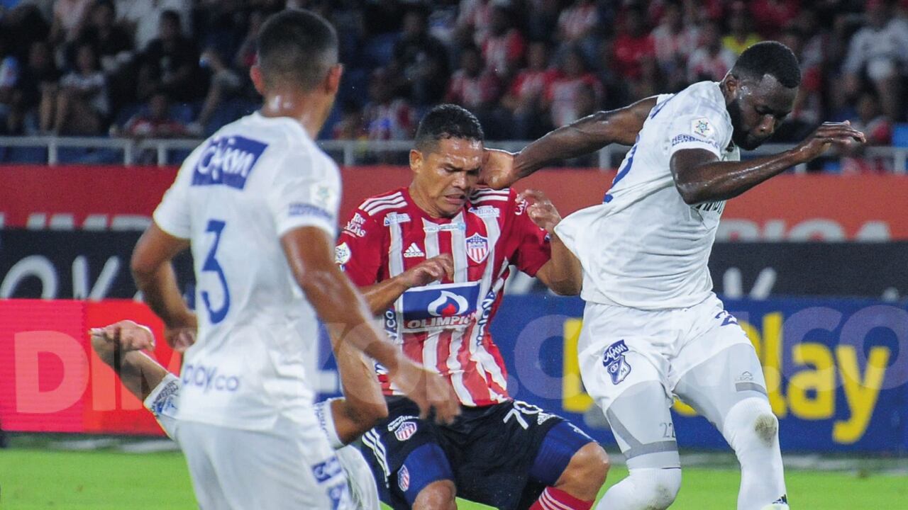 Un partido más disputado que jugado se llevo a cabo en el Metropolitano de Barranquilla.