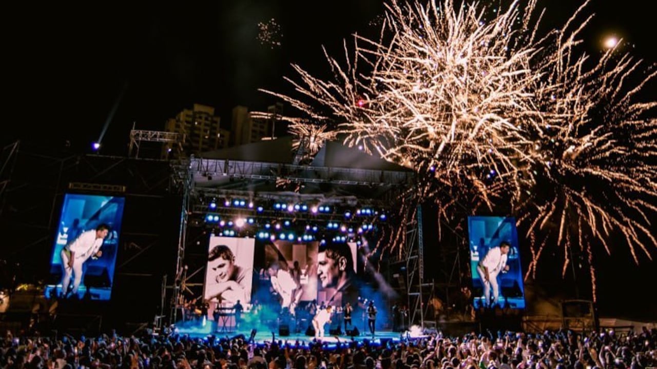 Serenata a Santa Marta durante la edición 2023 de las Fiestas del Mar.