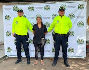 Luz Enith Orozco Troya, detenida en Valledupar como presunta responsable del hurto a la casa del cantante Silvestre Dangond