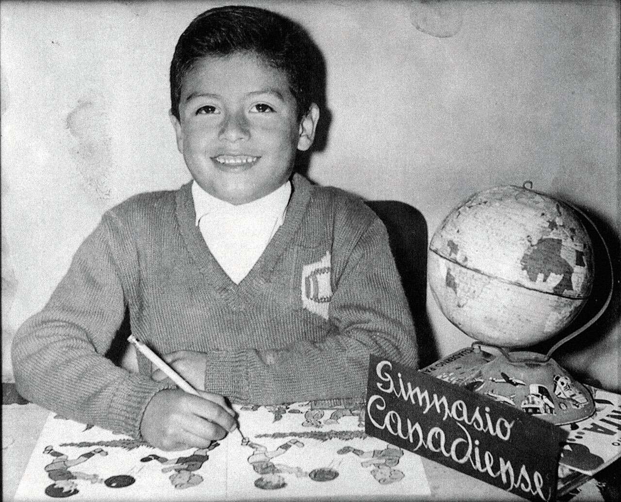 Gustavo Petro de niño
