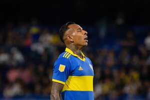 Sebastián Villa, jugador colombiano de Boca Juniors