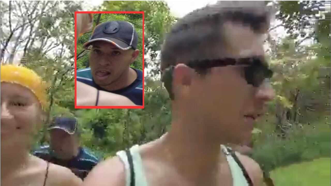 Escalofriante video de polacos que grabaron momento exacto en que los atracan en Medellín