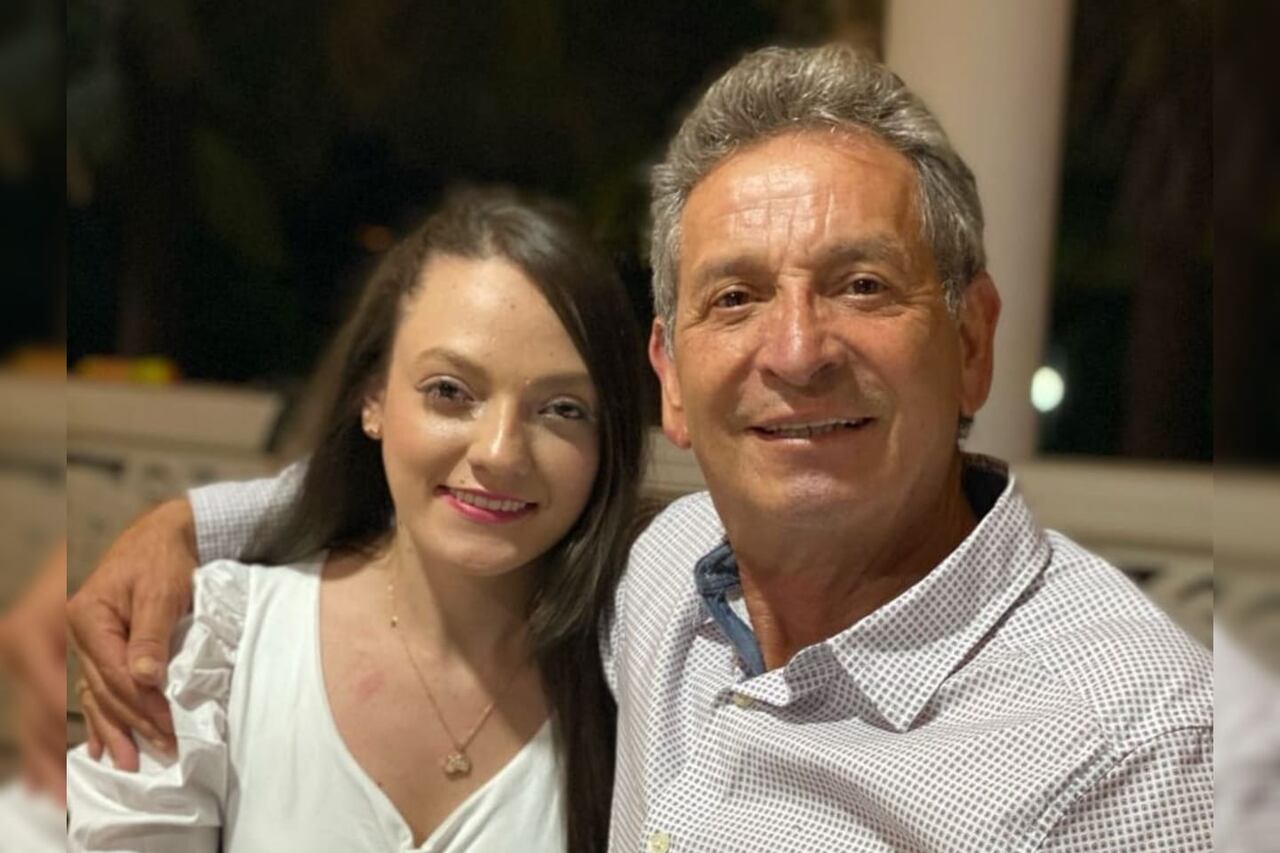 Daniela, la nieta de Darío Gómez.  Facebook Darío Gómez