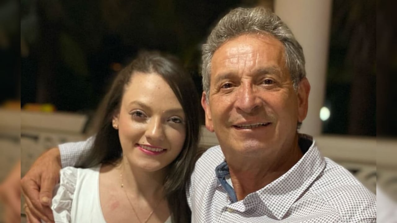 Daniela, la nieta de Darío Gómez.  Facebook Darío Gómez