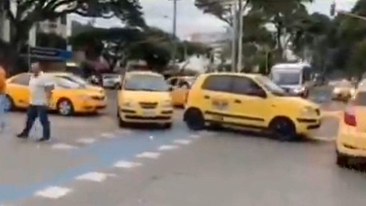 Los conductores reclamaban por las agresiones que sufrieron algunos de sus compañeros
