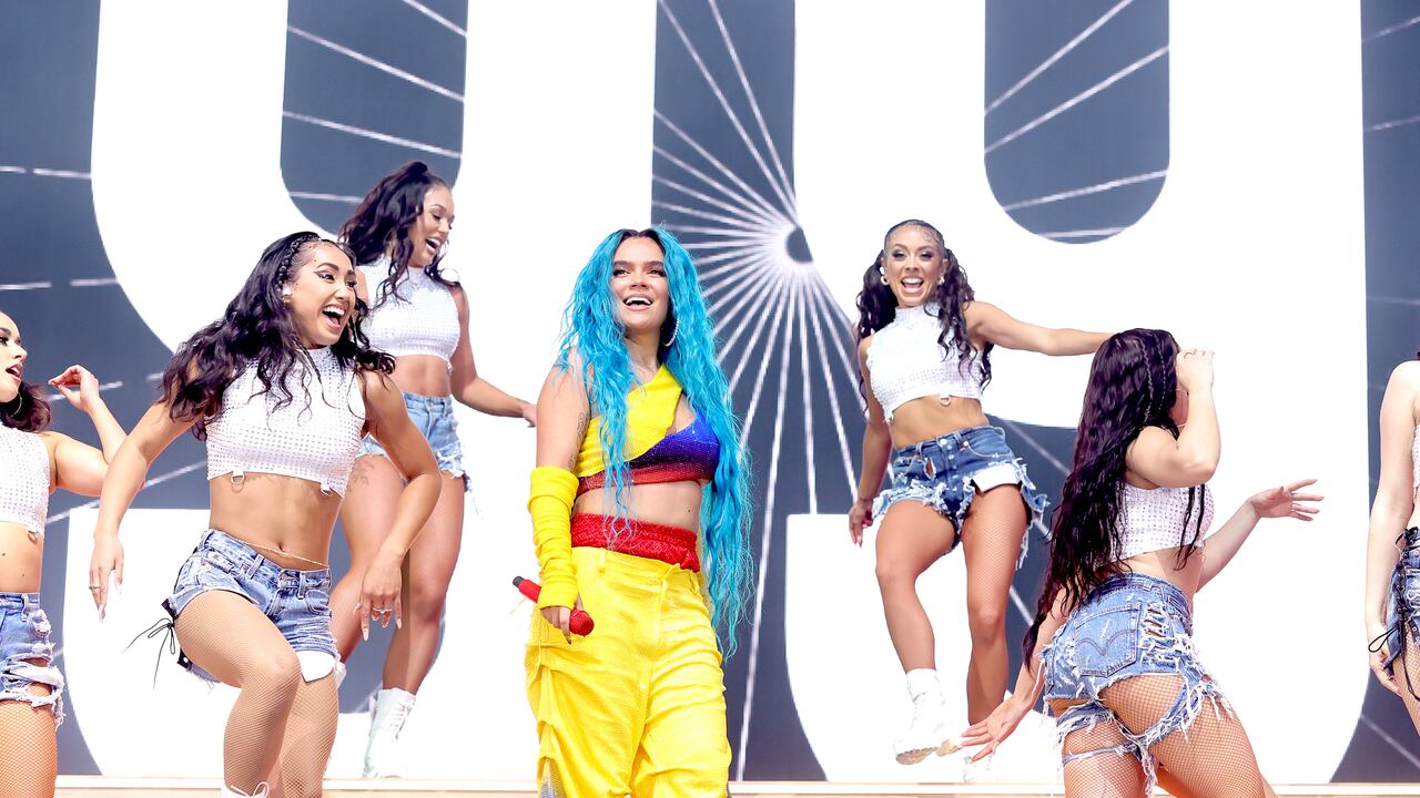 INDIO, CALIFORNIA - Karol G Coachella 2022 TOUR BICHOTA