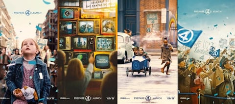 tráiler y posters de LOS CUATRO FANTÁSTICOS: PRIMEROS PASOS