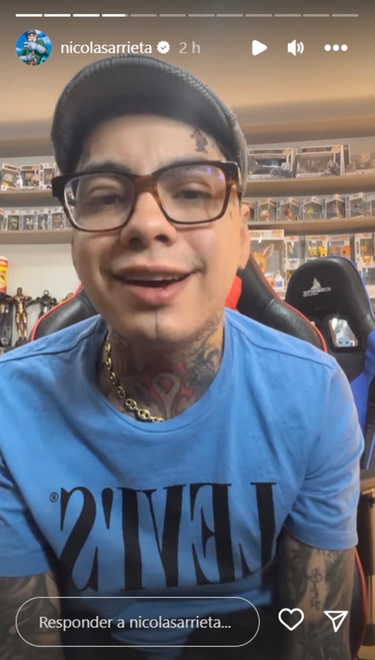 Nicolás Arrieta se pronunció ante las palabras de La Liendra, después de la pelea.