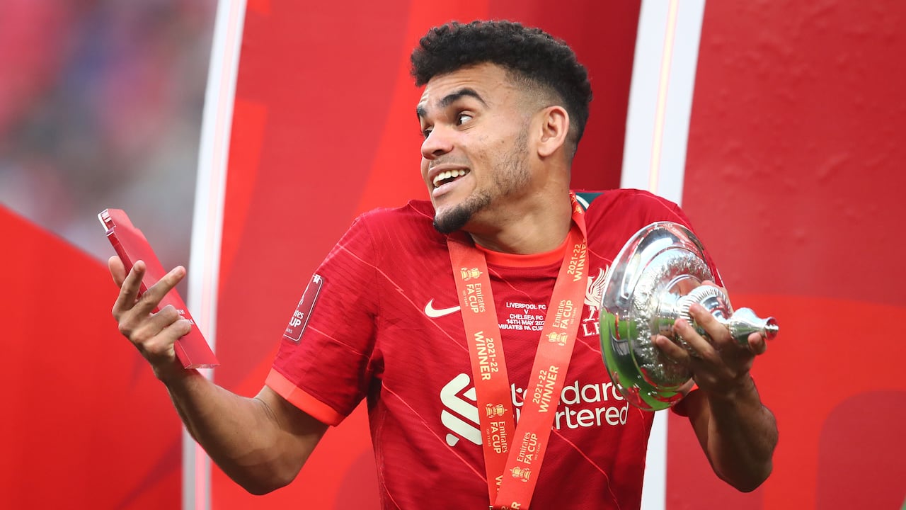 Luis Díaz llegó a su segundo título con Liverpool en menos de 6 meses.