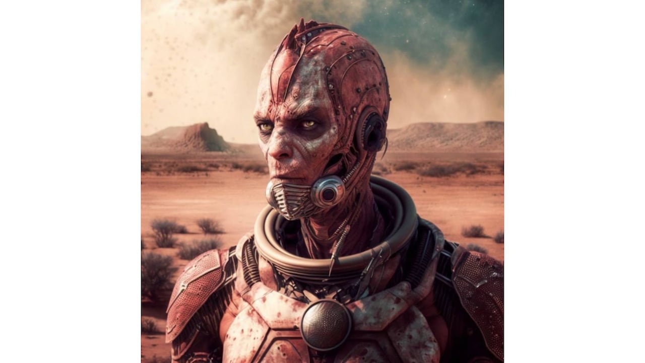 Impresionantes imágenes: Inteligencia Artificial muestra cómo se verían los habitantes de los otros planetas del Sistema Solar