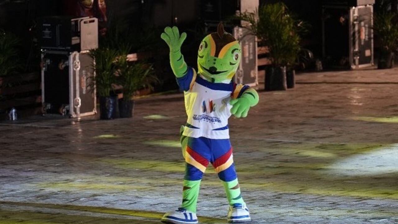 Mascota de los Juegos Bolivarianos 2022