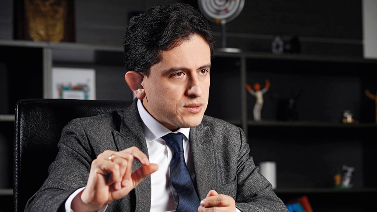 Luis Carlos Reyes, director de la Dian, entidad encargada de recaudar la mayor parte de los ingresos con los cuales funciona el Estado colombiano.