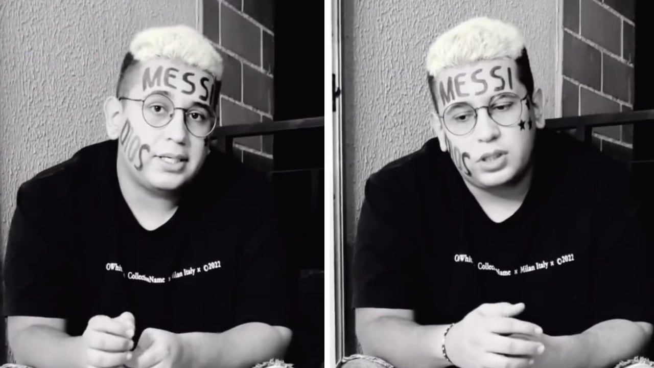 Mike Jambs se hizo un tatuaje de Messi del cual se arrepiente tras Qatar 2022.