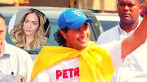 Nicolas Petro y Laura Ojeda