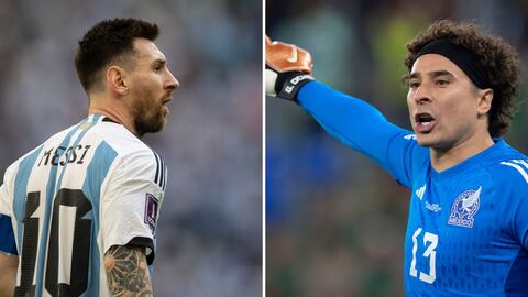 Argentina vs. México en el Mundial de Qatar.