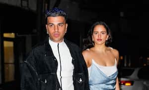 En oficial: Rauw Alejandro y Rosalía terminaron. (Photo by Gotham/GC Images)