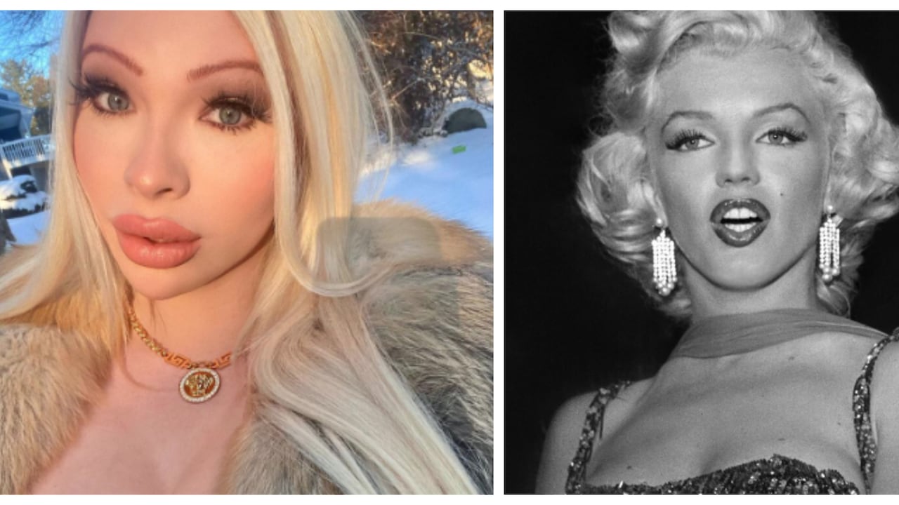 Serena Smith y Marilyn Monroe