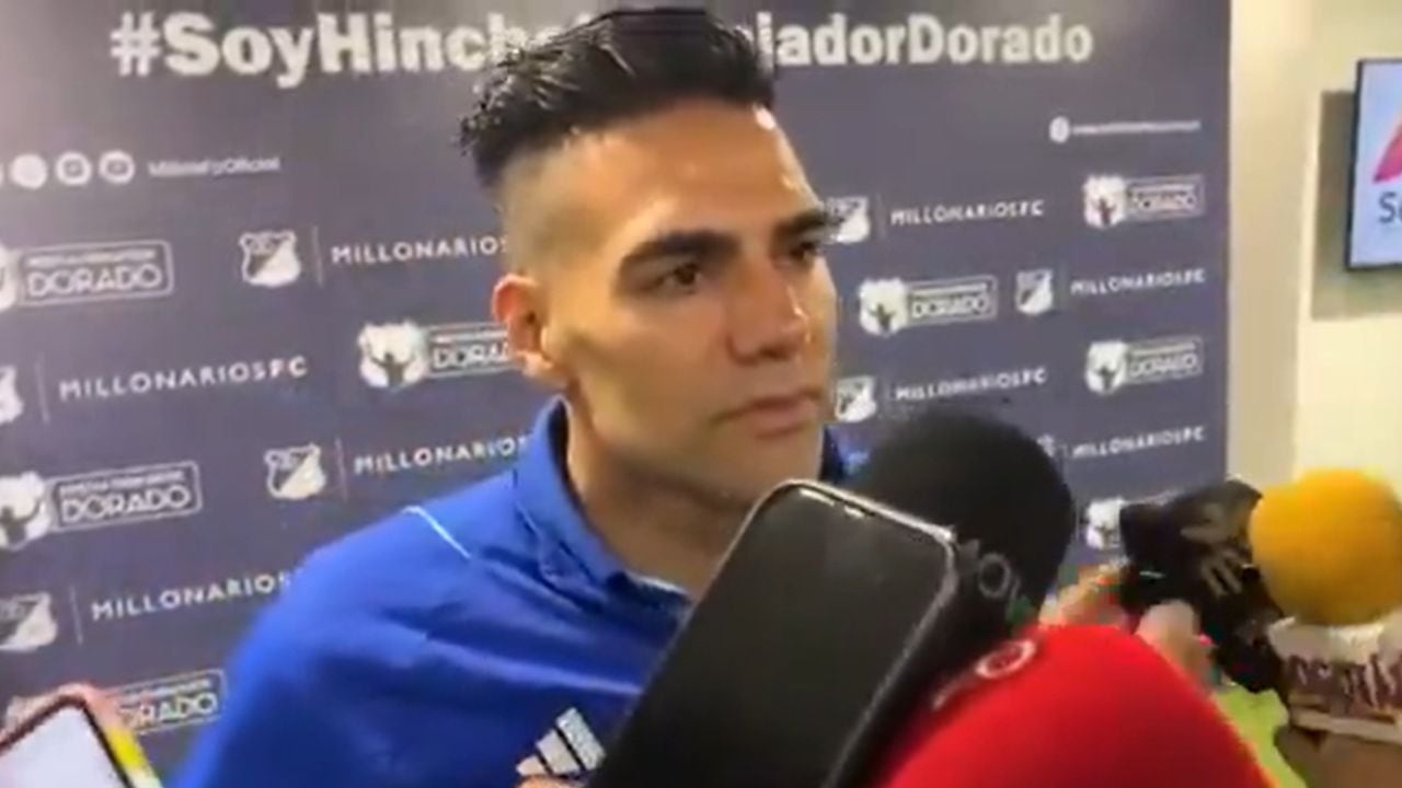 Palabras de Falcao.