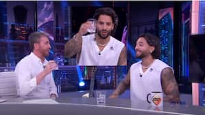 Maluma en programa de televisión en España