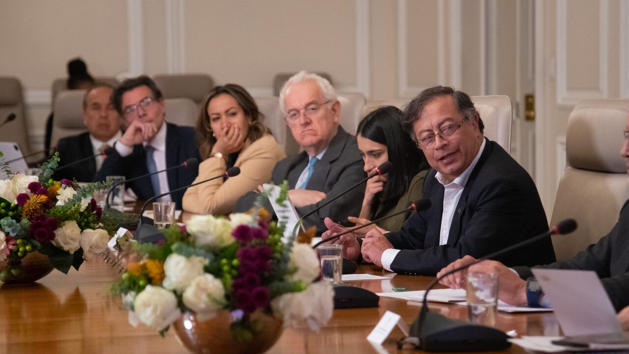 Consejo de Ministros Presidente Gustavo Petro