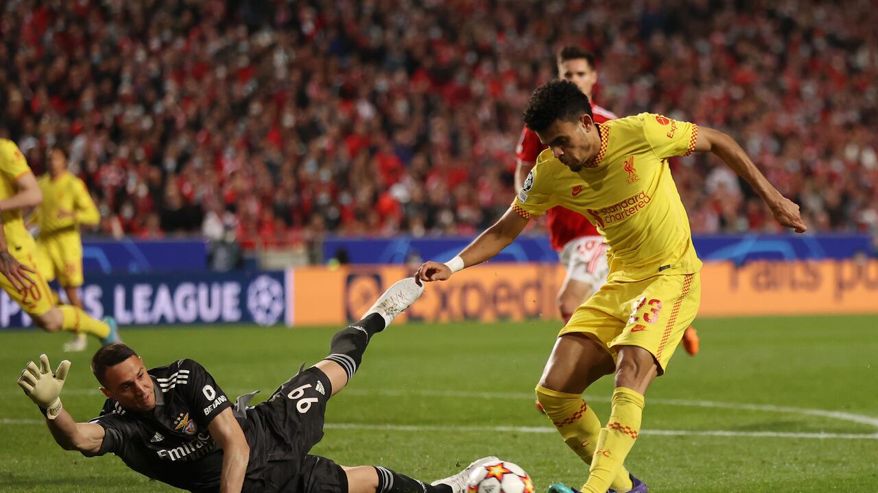 Luis Díaz en el Liverpool