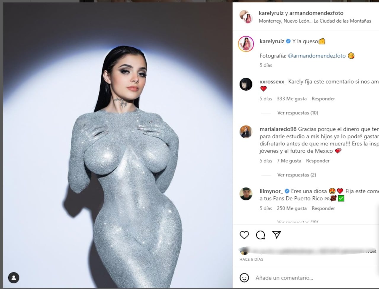Foto: Instagram @karelyruiz