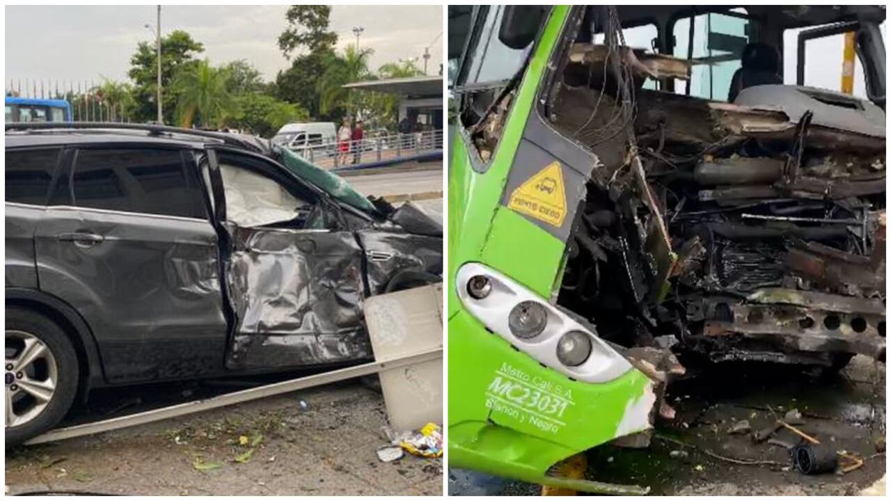 Collage accidente Freddy Rincón