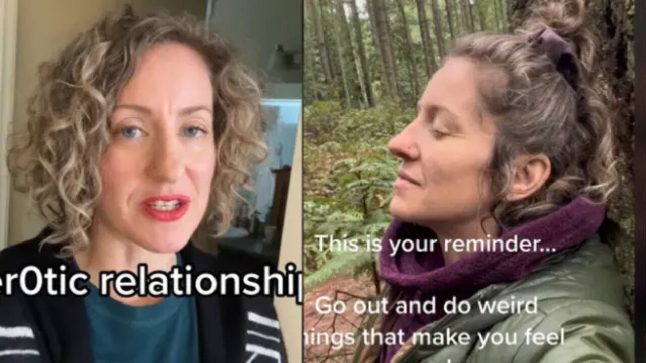 Mujer se declara 'ecosexual' y afirma tener un romance con un árbol