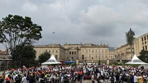 Cena navideña en la Casa de Nariño